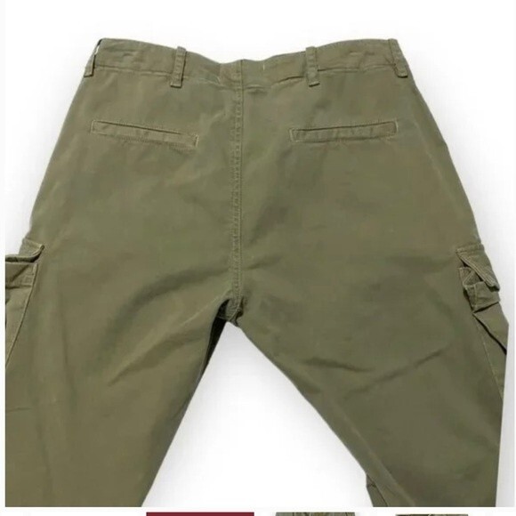 Rare Nili Lotan Cargo French Military Pants in Campo Green Size 0 - Picture 10 of 10